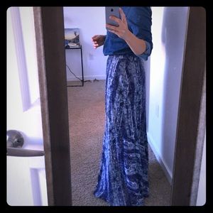 Lucky chiffon full length skirt
